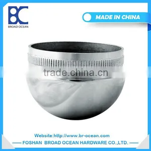 Stainless Decorative Stair Handrail End Cap thumbnail-2