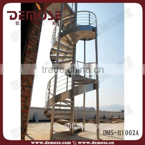 Tread India Spiral Railing Metal Outdoor Stairs thumbnail-4
