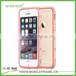 Factory Wholesale Metal Phone Case With TPU for IPhone 6 Plus thumbnail-4