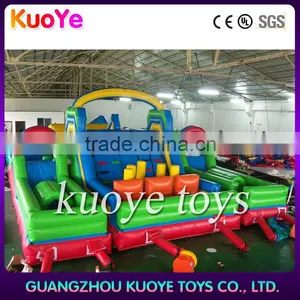 Inflatable 3pieces Obstacle Courses,giant Obstacle Course Inflatable,adult Obstacle Course thumbnail-1