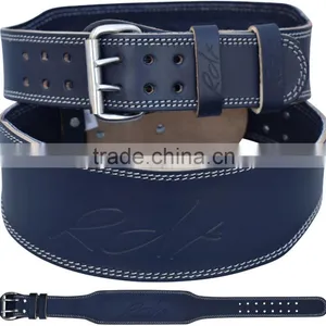 RDX Weight Lifting 4" Leather Belt Back Support Strap Gym Training Power Fitness thumbnail-1