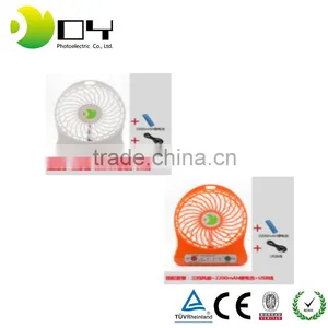 2016 Hot-Sale High Performance DC 5V Portable Mini Fan ,rechargeable Usb Fan for Promotional Gifts pc Usb Fan thumbnail-1