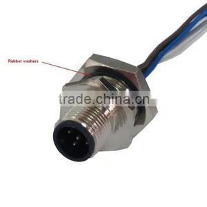 M12 Connector, M12 Panel Connector, M12 Metal Connector,M12 Male Connector (IBEST) thumbnail-1