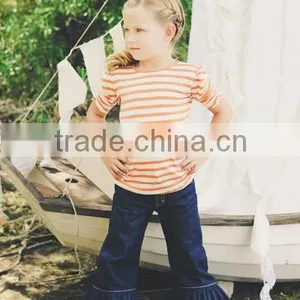 Fashion Organic Cotton Kids Skirt and Top Cotton Tank for Girls thumbnail-6