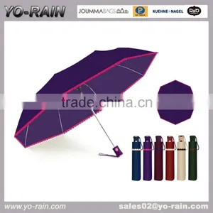 Manufacture In China Cheap Folding Custom Automatic Disposable Promotional Umbrella thumbnail-1