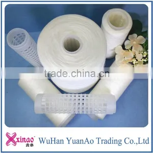 China Exporter Spun Polyester Dyeing Tube Yarn for Garment Sewing thumbnail-1