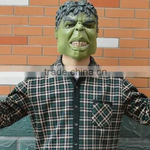 Cartoon Hulk Cosplay Latex Creepy Mask Halloween Full Head Mask Costume Prop Accessories thumbnail-5