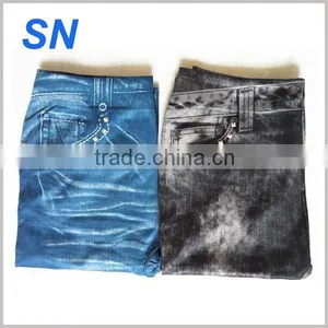 Ladies Sexy Denim Leggings Jeans Leggings thumbnail-1