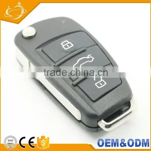 3 BUTTON FOLDING FLIP REMOTE KEY SHELL CASE FOB FOR AUDI A2 A3 A4 A6 A6L A8 TT thumbnail-6