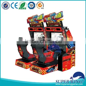 Simulator Arcade Racing Car Game Machine 42"CRAZY SPEED Simulator Machine thumbnail-1
