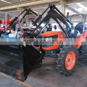 4WD 95 hp 954 Tractor Backhoe Loader With FEL 4 in 1 Bucket thumbnail-3