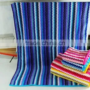 Yarn-dyed Cotton Jacquard Towel Sets Bath Towel,hand Towel,For the Wedding Ceremony to Guest Towels thumbnail-1