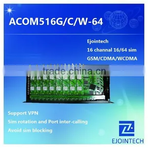 2014 Ejointech Big Promotion at the End of Year,VOIP Gateway Gsm/cdma/wcdma16 Port 64sim Voip Gateway Buy 10 Get 1 Free thumbnail-1