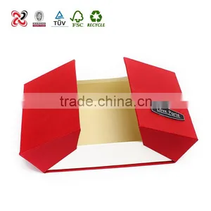 Customized Luxury Cardboard Rectangle Folding Paper Box thumbnail-1