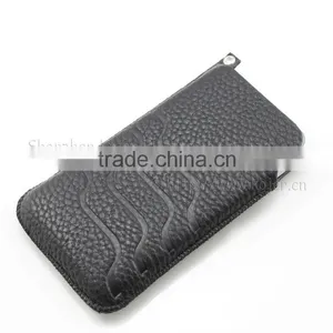 Simple PU Leather Mobile Phone Pouch thumbnail-1