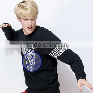 2015 Custom Men Plian Pullover Hoodie Sweatshirts With Printing thumbnail-3