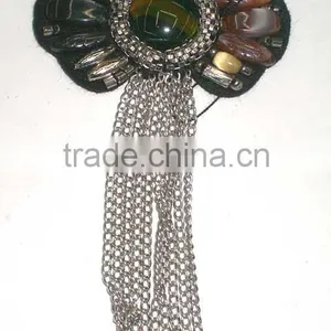 Fabric Costume Brooch thumbnail-1