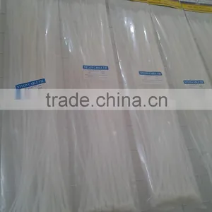 WHOLESALES Heat-resisting 9*400 PA66 Nylon Cable Ties /cable Strips thumbnail-1