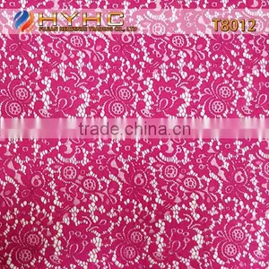 Wholesale High Quality Polyester Strand Lace Fabric T8012 thumbnail-1