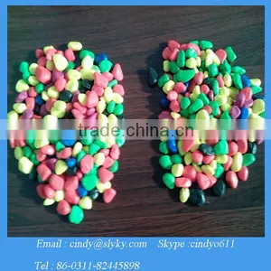 Dyed Colored Gravel Stone Sand for Decoration thumbnail-2