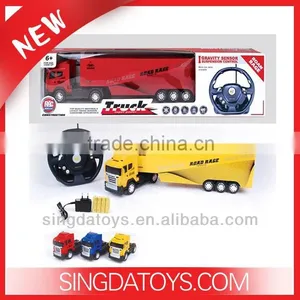 New Arrive ! 4 Channel With Light and Recharge Battery rc Container Truck thumbnail-1