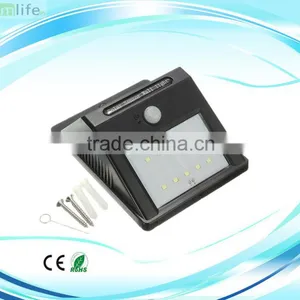 2015 New Outdoor 10 LED Solar Wall Mounted Motion Sensor Light thumbnail-1