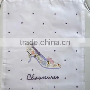 Hand Embroidery Shoe Bag thumbnail-1
