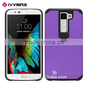 China Factory Wholesale Hybrid Combo TPU PC Cellphone Back Cover for LG K8/K350N/K8 LTE Cell Phone Case thumbnail-2