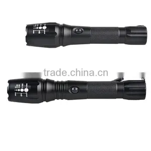 TP-1877 XML T6 / U2 LED Powerful Light / Zoomable Power Flashlight With Nylon Bag thumbnail-3