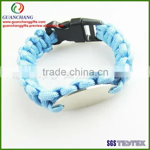 Wholesale Custom Paracord Survival Bracelet thumbnail-2