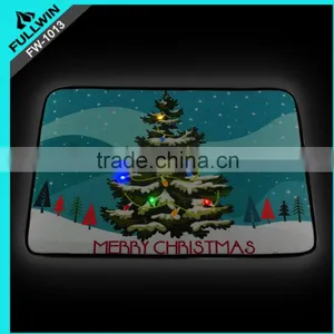 Christmas Tree Musical Christmas Door Mat With LED Lights 60 x 40cm Indoor Decoration thumbnail-1