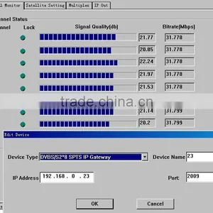 DVB-S/S2*8-SPTS IPTV Gateway(DisEqc/22KHz,8*DVB-S2 Tranponders In,SP-TS UDP/multicast/Gigabit Out) thumbnail-5