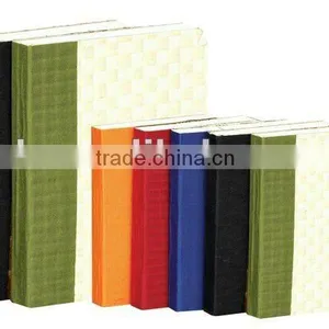 New Style Woven Paper Cover Notebook Mini Book thumbnail-1