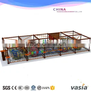 2016 Hot Selling Climbing Rope Course Indoor Playground Equipment for Traning thumbnail-1