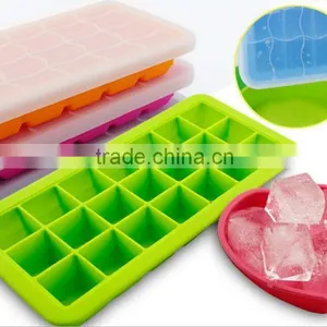 21pcs Silicone Ice Cube Silicone Baby Food Freezer Tray With Clip-on Lid thumbnail-4