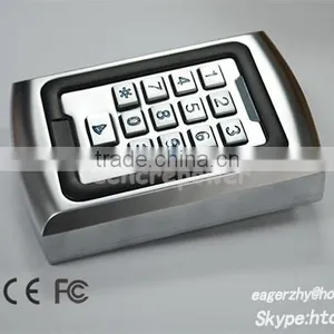 Outdoor Waterproof Metal RFID Access Control Keypad thumbnail-2
