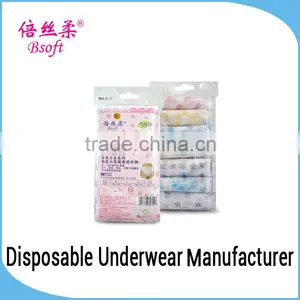 Ladies Cute Printing Underwear Panties Spa Disposable Underwear Quality Choice thumbnail-1