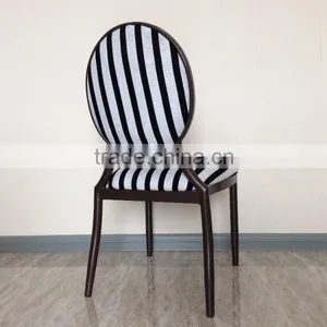 Wholesale Upholstered Wooden Oval Back Dining Chair Modern HB-683 Quality Choice thumbnail-2