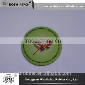 PVC Rubber Cheap Cup Pad Coaster thumbnail-2