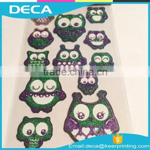 Custom Colorful Glitter Alphabet Letter Sticker thumbnail-6