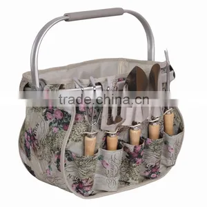 Aluminum Frame Basket Garden Tool Kit thumbnail-1