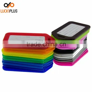 Luckiplus Colorful Luggage Tag Travel Essential Name Address Card Holder thumbnail-2