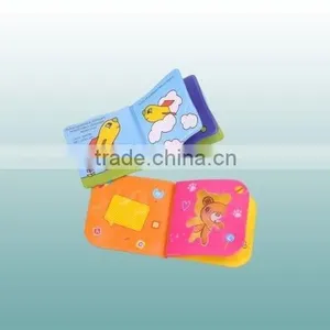 Lovely Children Playing PVC Bath Book, Coloring Book Bath thumbnail-2