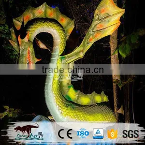 OA6111 Animatronic Dragon Western Smoking Dragon For Theme Park thumbnail-2