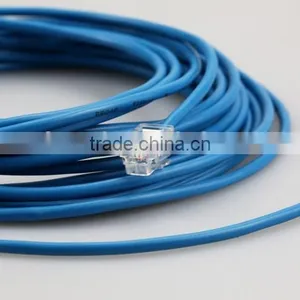 Telephone Extension Cord Cable Line Wire 6P2C Plugs Cable thumbnail-2