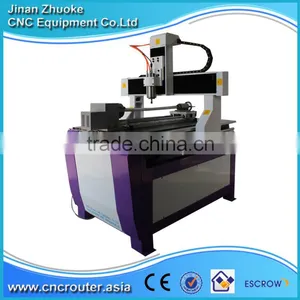 Desktop CNC 6090 4 Axis For Engraving , Drilling ,Milling And Cutting With Mach3 Control 2200W Spindle Motor thumbnail-1