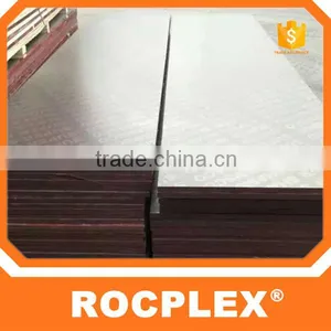 China Construction Plywood Cement 18MM Black And Brown Film Faced Plywood thumbnail-6