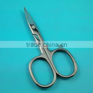 3.5mm Thickness Squared Hole Handle Beauty Manicure Scissors thumbnail-1