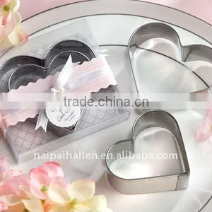Stainless-Steel Heart-Shaped Cookie Cutters Favor thumbnail-1