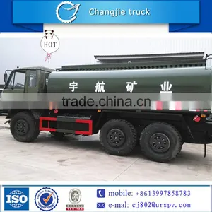 Chinese Hot Brand Dongfeng 6*6 Oil Tank Truck Well Improved for Sale thumbnail-1